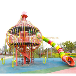 Playset adapté aux besoins du client par équipement extérieur de terrain de jeu d'enfants