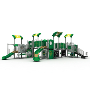 Équipement extérieur coloré de glissière de terrain de jeu de parc moderne pour des enfants