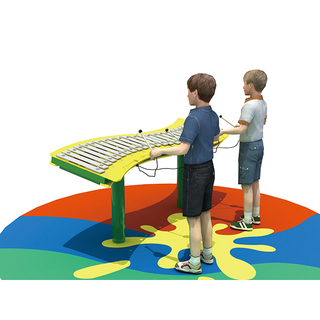 Équipement extérieur de terrain de jeu d'enfants de musique de parc d'attractions de Playsets de percussion de xylophone