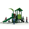Aire de jeux extérieure de forêt verte d'enfants avec le toboggan Playset pour préscolaire